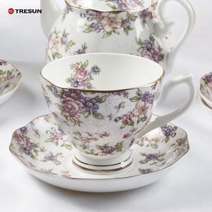 Juego de Tazas y Platos de Cerámica Duraderos para Uso Comercial, Disponibles en Existencia, Resistentes al Calor, Suministros para Restaurantes - Product Image 3