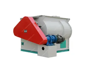 Double shaft mixer, paddle feed mixer,feed batching machine