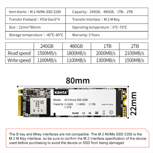 Недорогой накопитель для Sata, 2 Тб, 128 ГБ, 256 ГБ, 512 ГБ - Product Image 6