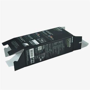 Caja de cartón corrugado con flauta electrónica blanca personalizada en relieve ecológica, Cierre magnético para productos electrónicos inalámbricos - Product Image 2