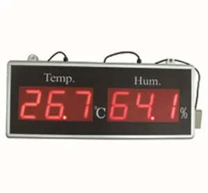 Presión diferencial de temperatura y humedad THD con pantalla de salida/relé