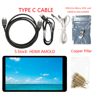 5.5 inch 1920x1080 AMOLED hiển thị màn hình CTP cảm ứng điện dung bảng điều chỉnh màn hình LCD Raspberry Pi PS4 oel <span class=keywords><strong>OLED</strong></span> hiển thị mô-đun - Product Image 6