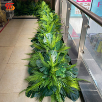 Décoration de mariage SMOOTH : Centre de table tropical réaliste en palmier vert pour fleuriste