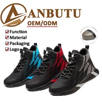 Vente en gros 2025 chaussures de travail respirantes de nouveau style, chaussures de sécurité décontractées légères et confortables pour hommes