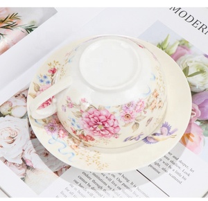 Độc thân ấm trà Bộ công suất lớn Hoa ấm trà kèm theo món quà gốm hoa nồi Quà Tặng - Product Image 2