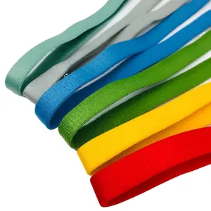 נוח ניילון ספנדקס רב צבעים מתכוונן טובה באיכות סאטן אלסטי חזיית רצועות חגורה קלטת הטיה לחזייה/בגדים