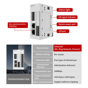 16-kanaals PNP digitale invoer- en uitvoer-remote I/O <span class=keywords><strong>Modbus</strong></span> EtherCAT I/O-<span class=keywords><strong>module</strong></span> voor geautomatiseerde systemen - Product Image 3