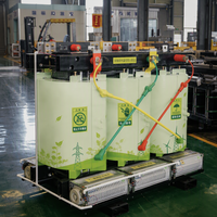 Transformateur triphasé sec moyenne tension PENGTAI 500KVA 1000KVA 20KV 35KV 480V 50/60Hz pour distribution d'énergie