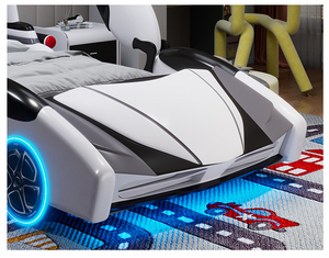 Custodia per guardrail in pelle ispirata alle auto da corsa, ideale per i piccoli guidatori - Product Image 4