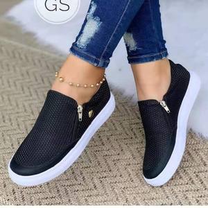Espadrilles à <span class=keywords><strong>plateforme</strong></span> pour femmes, chaussures de sport grande taille pour dames, nouveaux Styles Espadrilles pour femmes - Product Image 4