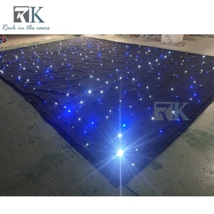 Cortina de Luces LED con Forma de Estrella para Decoración de Bodas, Fondo Elegante para Decoración de Escenarios - Product Image 3