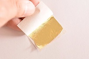 Prezzo di fabbrica 24K foglio di foglia di oro commestibile 98% genuino per la cura della pelle decorazione alimentare statua di Buddha <span class=keywords><strong>doratura</strong></span> fatta in metallo Offset - Product Image 3