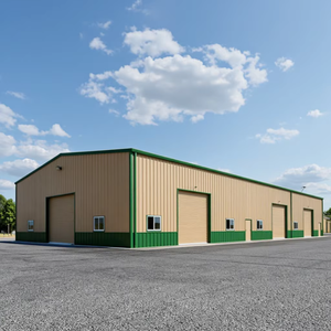 Fábrica-Arquitectura Estructura de acero Cabra Granja Almacén Luz Prefabricada Diseño Doblado Corte Soldadura Procesamiento Precio - Product Image 4