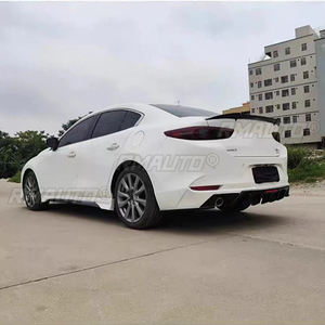 Alerón trasero de plástico ABS sin pintar, accesorios de coche para <span class=keywords><strong>Mazda</strong></span> <span class=keywords><strong>3</strong></span> Axela <span class=keywords><strong>Sedan</strong></span> 4 puertas 2014 <span class=keywords><strong>2015</strong></span> 2016 2017 - Product Image 3