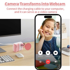 กล้องถ่ายรูปสำเร็จรูปสำหรับเด็ก SJY-V19 หน้าจอ 2.36 นิ้ว ความละเอียด 1080P ซูม 10 เท่า รองรับ MicroSD เล่น MP3 มีไฟแฟลช LED ในตัว ฟิลเตอร์ เซลฟี่ ของเล่นที่สามารถพิมพ์ภาพได้ - Product Image 6