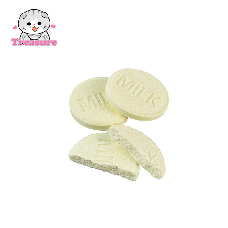 Halal Wholesale Sweet and Sour Milk Flavor Cow Tablet Press Milk Candy