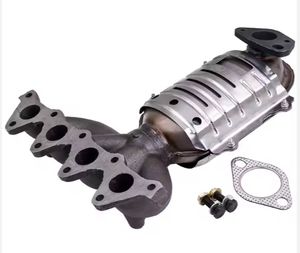 เครื่องฟอกไอเสียรถยนต์แบบเร่งปฏิกิริยาสำหรับ Hyundai Elantra VT อุปกรณ์เสริมระบบไอเสียรถยนต์อัตราการไหลสูง - Product Image 1