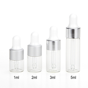 Mini botella con cuentagotas ámbar para Perfume, aceite esencial de cristal con Drppper para el cuidado de la piel, 1ml, 2ml, 5ml, 10ml, 15ml, 20ml, <span class=keywords><strong>1cc</strong></span> - Product Image 6