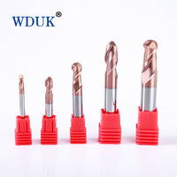 Pisau Frais Baja Tungsten HRC55 Grosir Pabrik untuk Mesin Frais Vertikal, Pemrosesan Baja