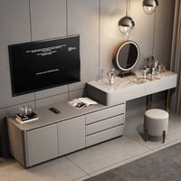 Le meuble de rangement pour le maquillage et le meuble TV sont intégrés, la commode Xury est la préférée des filles, les hommes veulent payer la meilleure commode