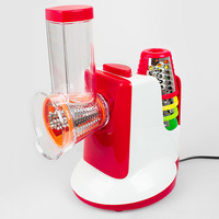 Robot culinaire multifonction électrique mini 150W en acier inoxydable pour salades, râpe à légumes, hachoir et trancheuse domestique
