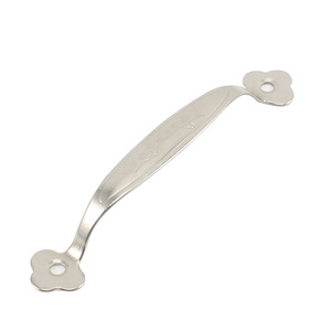 มือจับประตูตู้ลิ้นชักสแตนเลสทรงดอกพลัม 5 นิ้ว มือจับประตูตู้เสื้อผ้า สไตล์ดั้งเดิม ป้องกันสนิม - Product Image 3