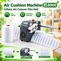 Machine de fabrication de sacs à coussin d'air avancée 30m/min, machine à bulles de protection pour verre de boisson, protège la réputation des produits