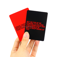 SESE personnaliser les cartes de jeu de nuit de date de couples adultes avant et arrière cartes de date cartes de jeu à boire pour les couples