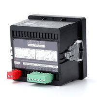 Ampèremètre numérique triphasé, précision de classe 0,5, communication RS485 Modbus RTU, rapport CT programmable, compteur de courant alternatif, panneau