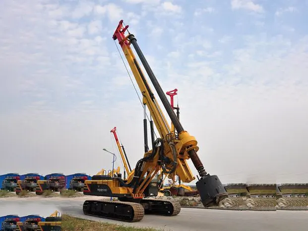 Pequeña plataforma de perforación rotativa, equipo de perforación de agujero de roca dura hidráulica YCR180