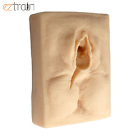 Incision de la vulve simulée féminine 3-Set Blessure Soft Vaginal Cuff Chirurgie Épisiotomie et Suture périnéale Modèle de formation