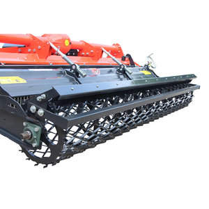Rotateur à 3 points pour tracteur Rotary Tiller Stone Burier avec rouleau à mailles arrière - Product Image 4