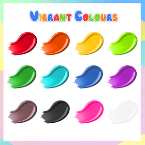 Art+soul <span class=keywords><strong>Colori</strong></span> a Dita Lavabili Non Tossici, 2 OZ, Pigmenti per Dita per Bambini, Pittura Creativa Fai-da-Te - Product Image 3