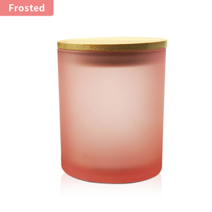 وعاء شموع زجاجي إبداعي من العنبر الذهبي، بكميات قليلة (MOQ)، مطفأ اللمعة باللون الأبيض والأسود، سعة 6 أوقية 8 أوقية 10 أوقية، مع غطاء وتعبئة صندوقية - Product Image 3