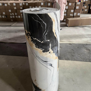 Pegatinas de pared de mármol modernas, autoadhesivas impermeables a prueba de humedad para dormitorio, baño, renovación, decoración de sala de estar - Product Image 5