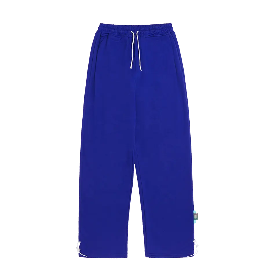 Toptan popüler tasarım rahat Hippy Boho Sweatpants özel baskılı Logo 2 adet Set koşucu pantolonu