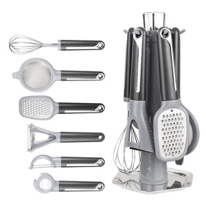 Juego de 7 Utensilios de Cocina Multifuncionales: Pelador, Rallador, Batidor, Accesorios Inteligentes para Frutas y Verduras - Product Image 1