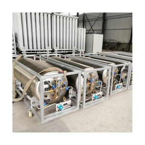 Dewar de cylindre d'oxygène liquide cryogénique auto-pressurisé 200L LO2 pour le remplissage - Product Image 5