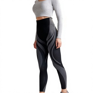 Best Women's High Waist Seamless Leggings & Yoga Tights-Customizable Spandex <b>Blend</b> for Gym Running & Fitness - Product Image 2
