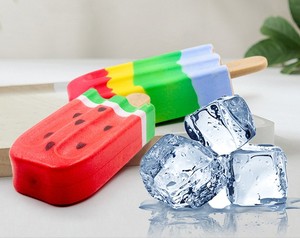 Venta al por mayor nuevo verano congelable perro masticar juguetes 2024 colorido forma de paleta perro fresco duro masticar juguetes de goma - Product Image 4