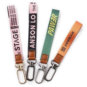 Custom Polyester Wrist Lanyard with Embroidery Key Lanyard with Offset and Digital Printing for Personalized Logo - Product Image 2