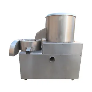Commercial Stainless Steel Potato Washer Peeler And Cutter Peeling And Slicing Machine Potato Peeler And Slicer Machine