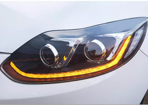 MJ pour <span class=keywords><strong>Focus</strong></span> <span class=keywords><strong>MK3</strong></span> 2012-2014 phares LED DRL phares avant projecteur 12V D2H ampoule 72W 8000LM rénovation/mise à niveau - Product Image 2