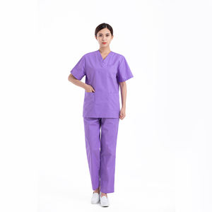 Vendita calda uniformi medico ospedaliere lavabili Scrub tute medico infermieristico Scrub uniformi - Product Image 3