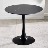 Ensemble de table basse et table à thé en bois moderne pour le bureau et la maison, design rond et écologique