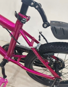 Bicicleta Infantil <span class=keywords><strong>de</strong></span> <span class=keywords><strong>16</strong></span> Pulgadas para Niñas <span class=keywords><strong>de</strong></span> 5 a 8 Años, con Pedales Ordinarios y Cuadro <span class=keywords><strong>de</strong></span> Acero, en Venta - Product Image 4