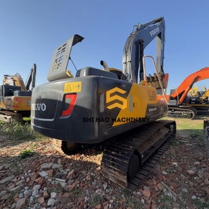 Excavatrice d'occasion Volvo EC210 importée de Suède, 21 tonnes, puissante, hydraulique, sur chenilles, équipement de construction - Vente chaude - Product Image 1