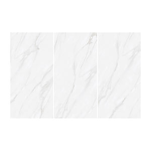 Piastrelle effetto marmo 600x1200 ceramica <span class=keywords><strong>Carara</strong></span> bianco lucido smaltato effetto roccia gres porcellanato lucido pavimento e piastrelle da parete - Product Image 6