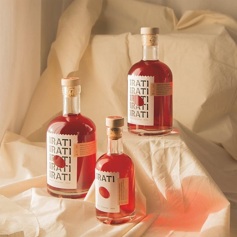 Luxury Mini Burgundy Glass Wine Bottles
