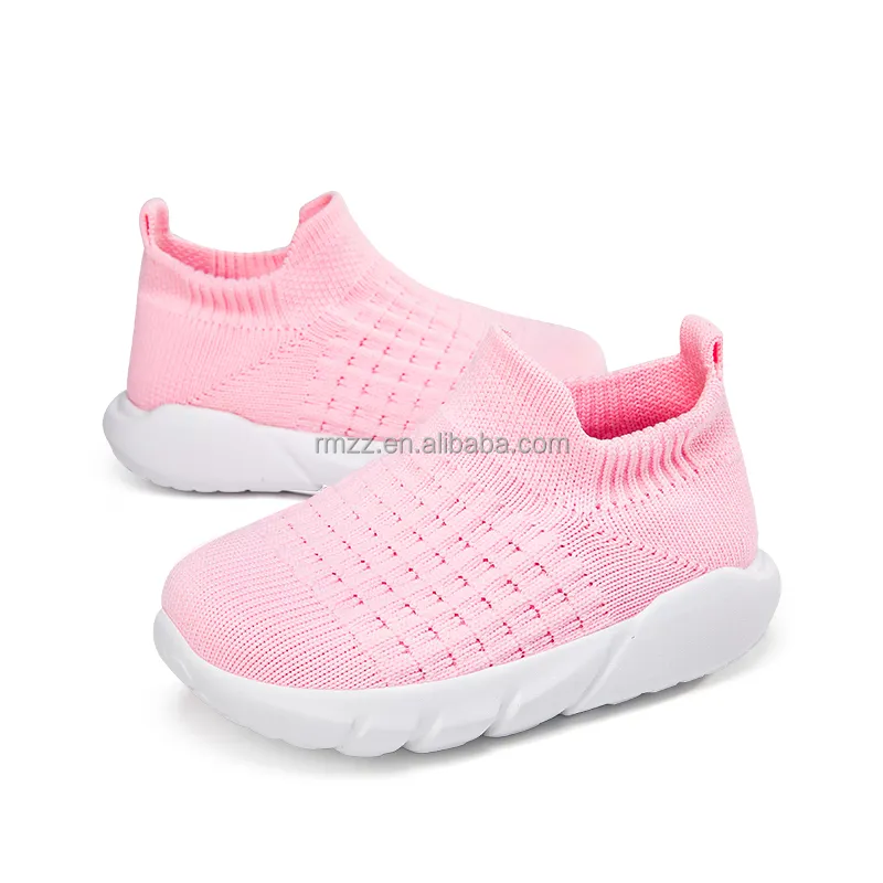 Прямые продажи с китайской фабрики, новая детская обувь, легкая Летающая тканая обувь для маленьких детей, обувь для ходьбы